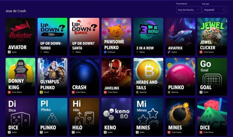 Empire.io Casino jeux crash